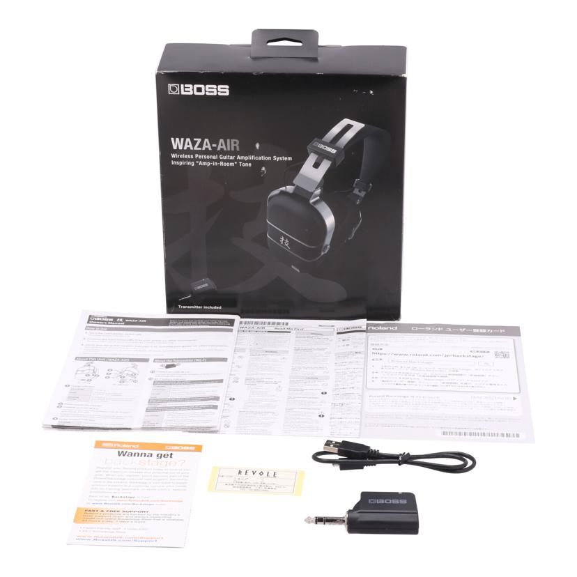 BOSS ボス /ワイヤレスヘッドホンギターアンプ/WAZA-AIR//JAN4957054514679/Bランク/62