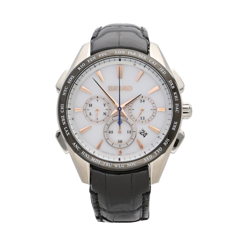SEIKO セイコー/ブライツフライトエキスパ-ト/電波ソ-ラ-/6D0158//8B9******/Aランク/20