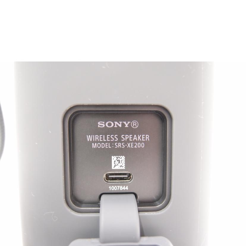 SONY ソニー/ワイヤレススピーカー/SRS-XE200//1007844/Aランク/69