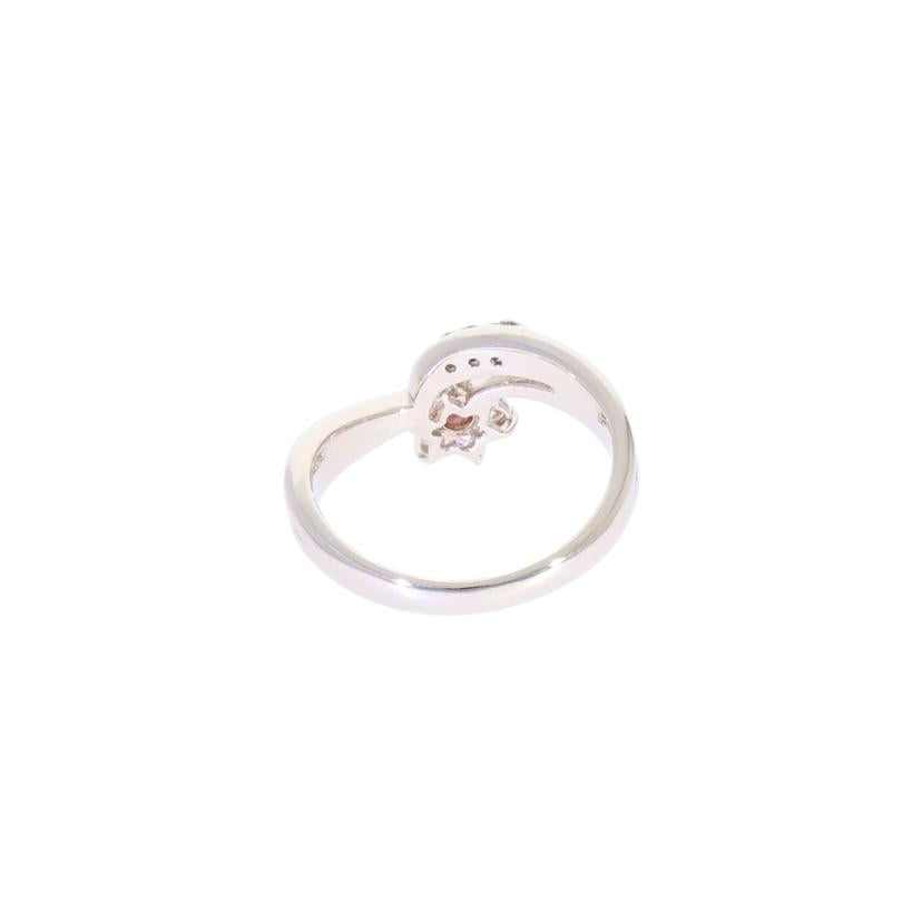 /◎ Pt900ピンクダイヤリング0.055/0.25ct ソ//Aランク/59