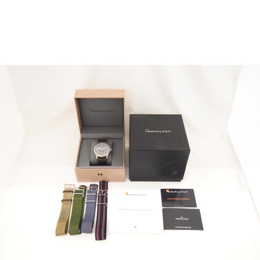 HAMILTON ハミルトン/カーキフィールド/社名あり/H695290//Aランク/71