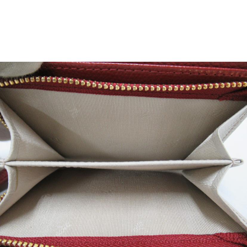 agnis b アニエスベーボヤージュ/二つ折り財布/赤/TAW05-01-449//Aランク/63