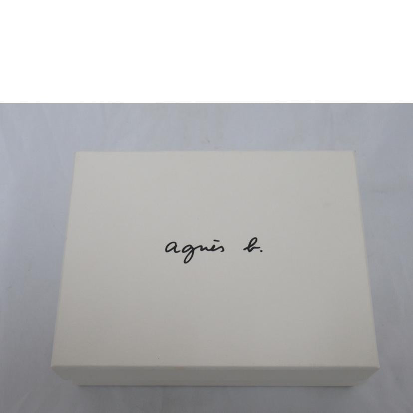 agnis b アニエスベーボヤージュ/二つ折り財布/赤/TAW05-01-449//Aランク/63