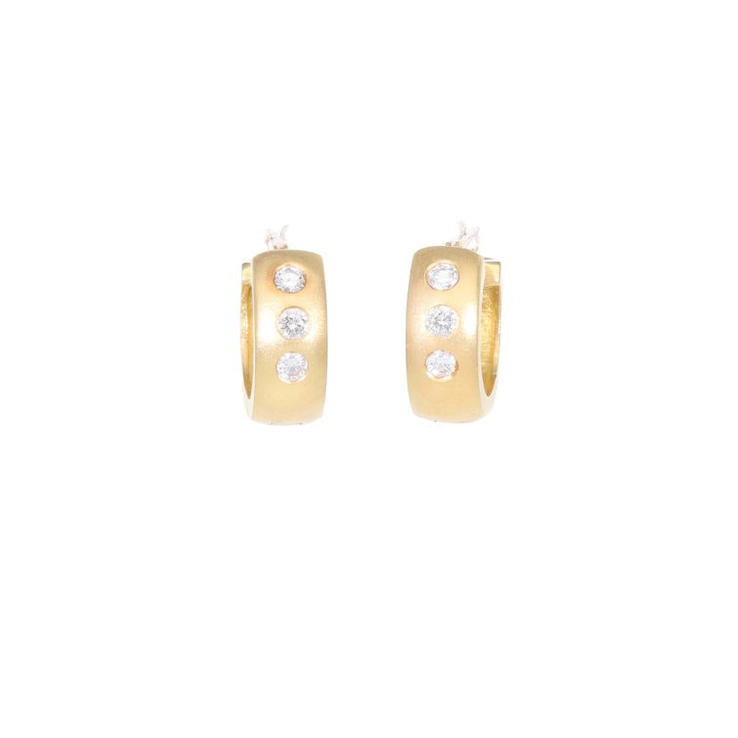 /◎K18ダイヤピアス0.30ct//Aランク/59