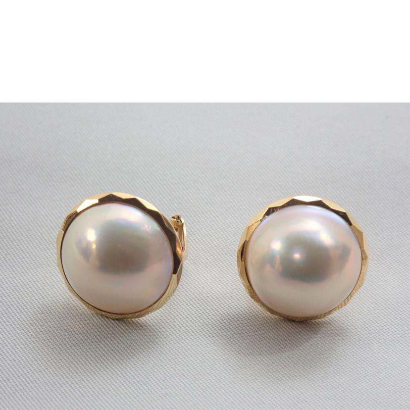 k18/k18マベパールイヤリング/2,0g//Aランク/62