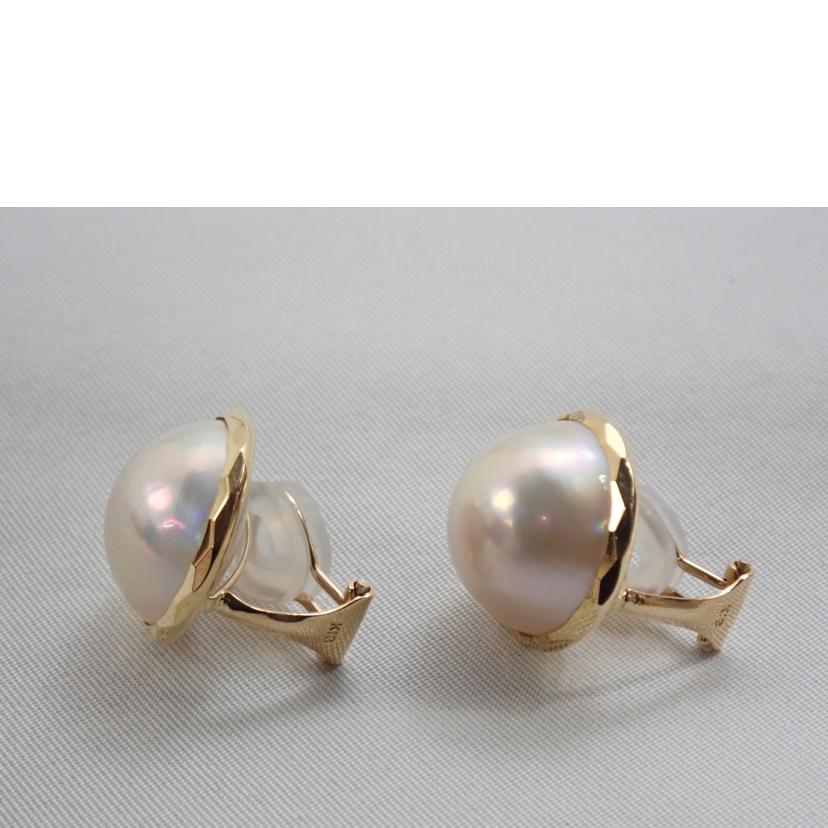 k18/k18マベパールイヤリング/2,0g//Aランク/62