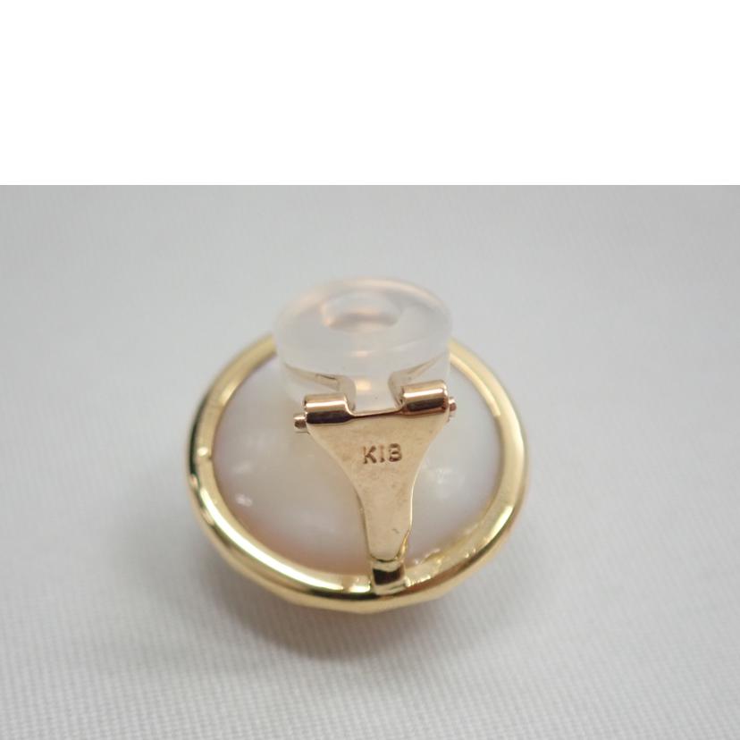 k18/k18マベパールイヤリング/2,0g//Aランク/62