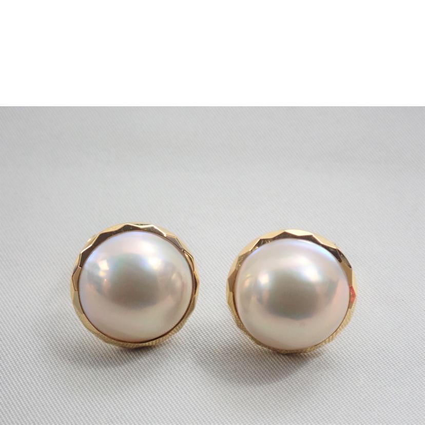 k18/k18マベパールイヤリング/2,0g//Aランク/62