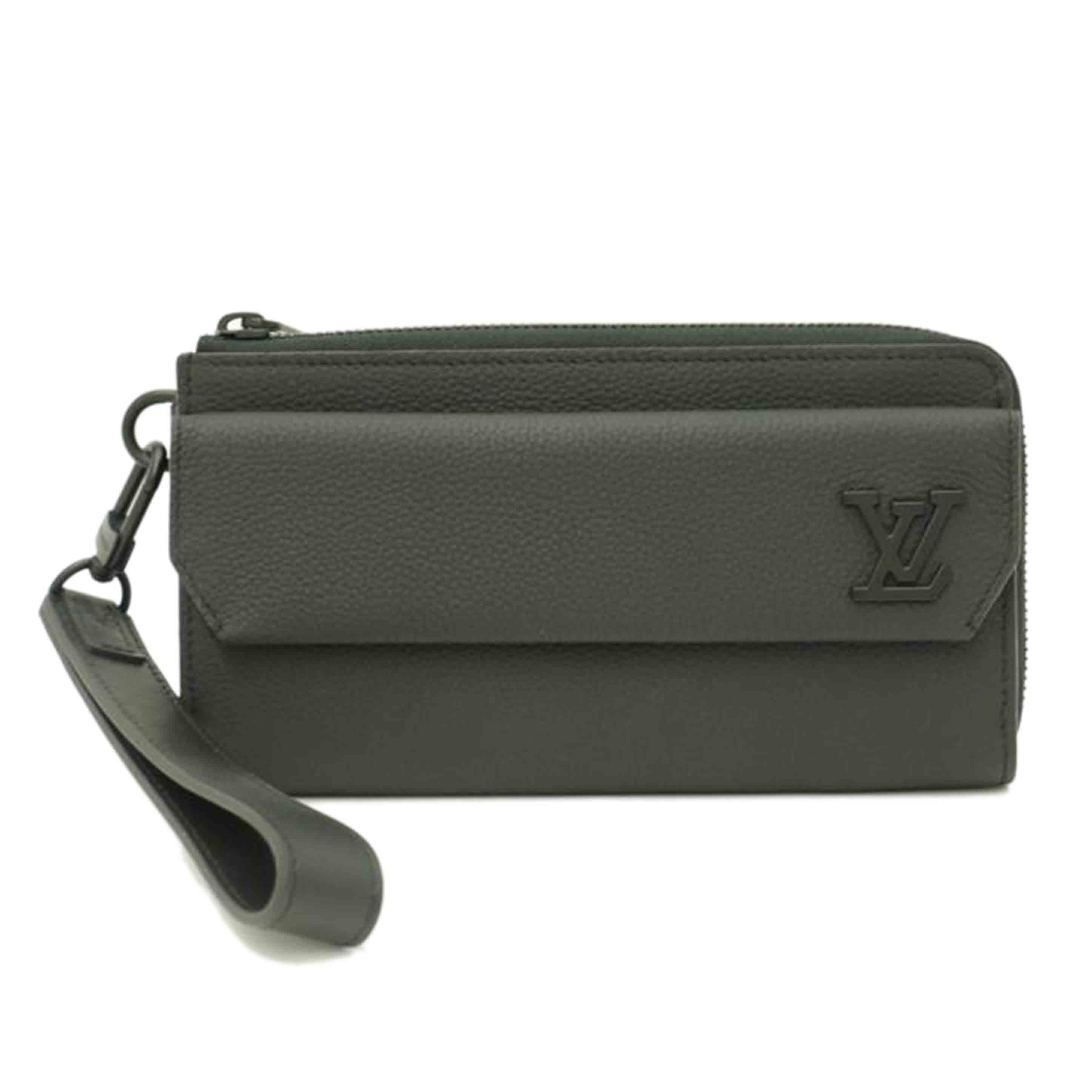 LOUIS VUITTON ルイヴィトン/アエログラム・ジッピーウォレット/ノワール/M69831//RFI****/SAランク/69