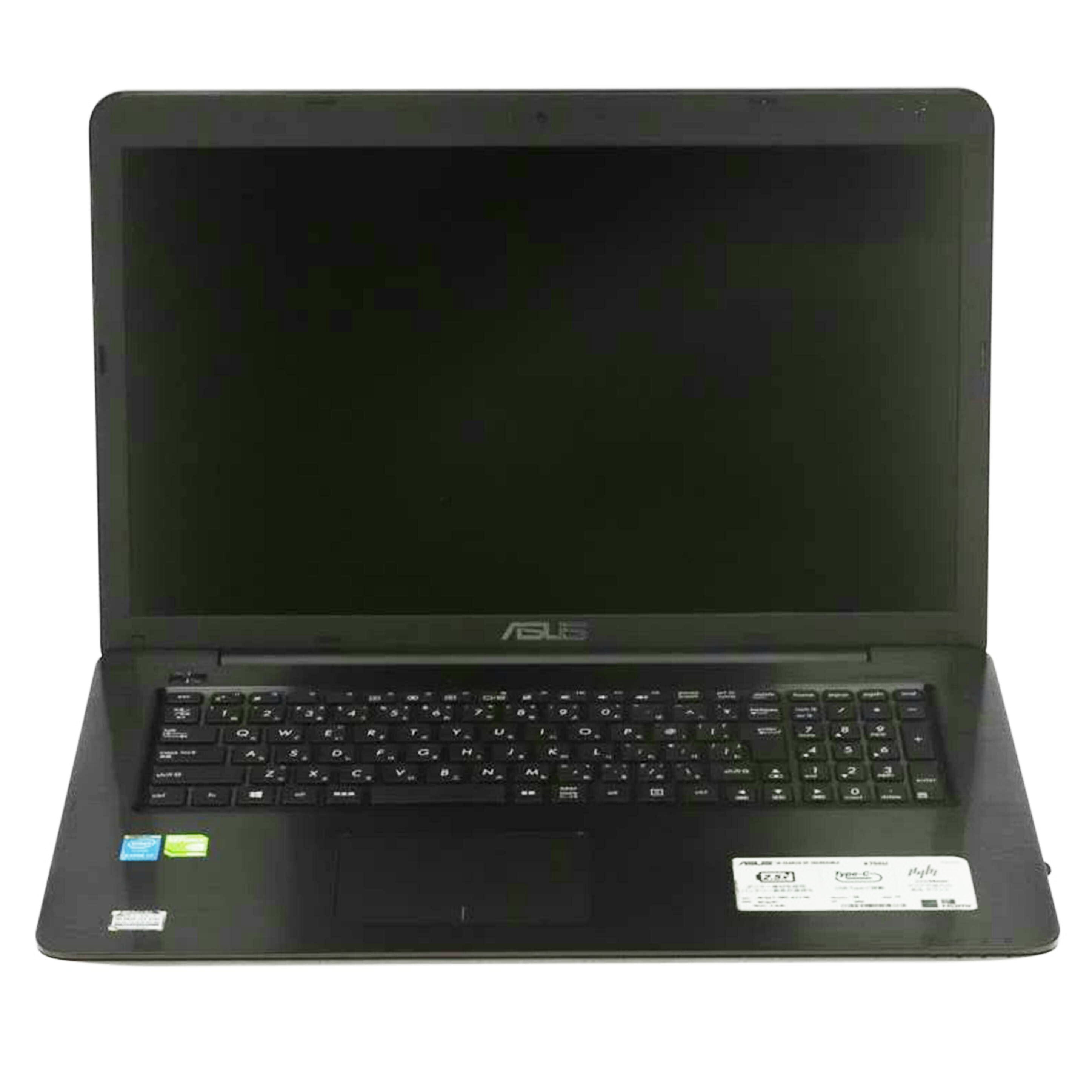 ASUS エイスース/Win10ノートPC/X756UJ/X756U-6500//G4N0CX07260515F/Bランク/77