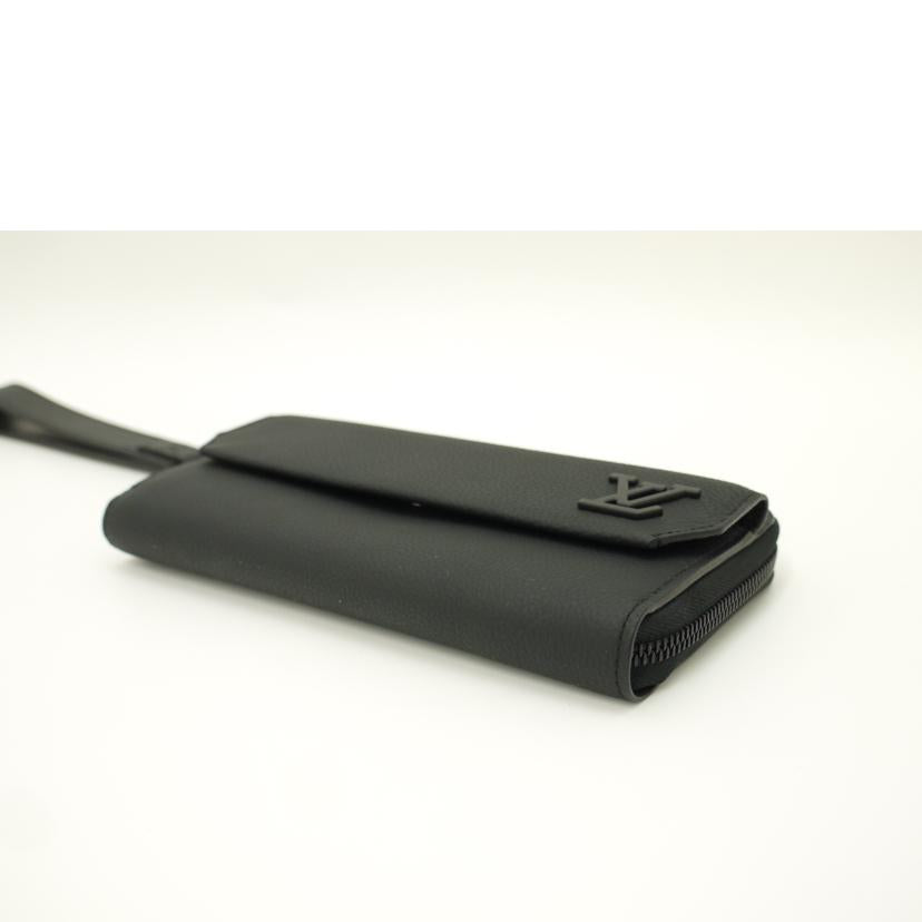 LOUIS VUITTON ルイヴィトン/アエログラム・ジッピーウォレット/ノワール/M69831//RFI****/SAランク/69