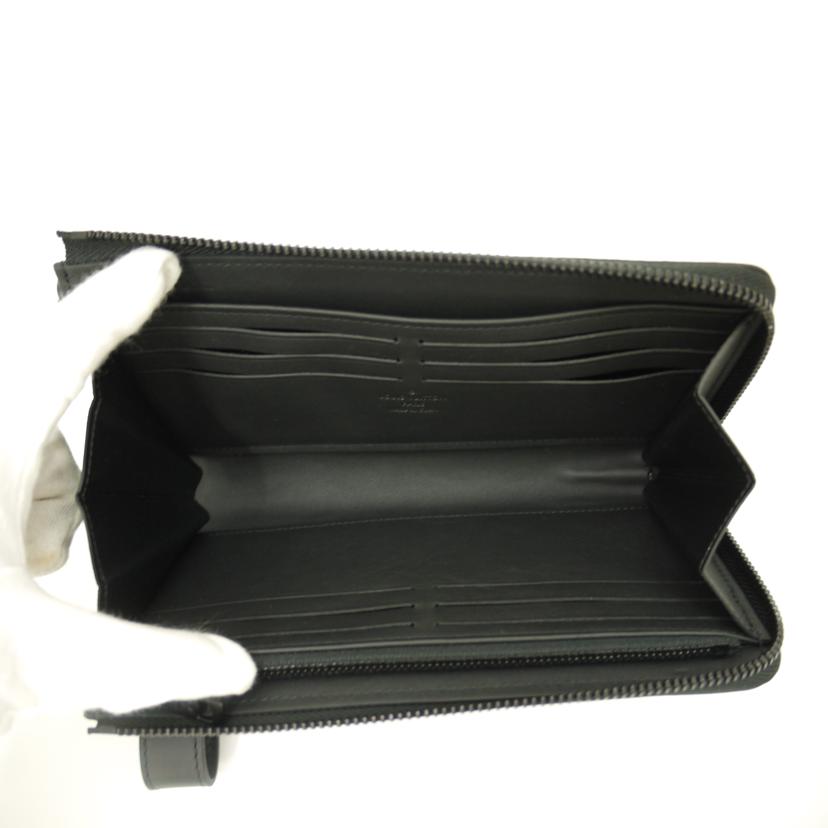 LOUIS VUITTON ルイヴィトン/アエログラム・ジッピーウォレット/ノワール/M69831//RFI****/SAランク/69
