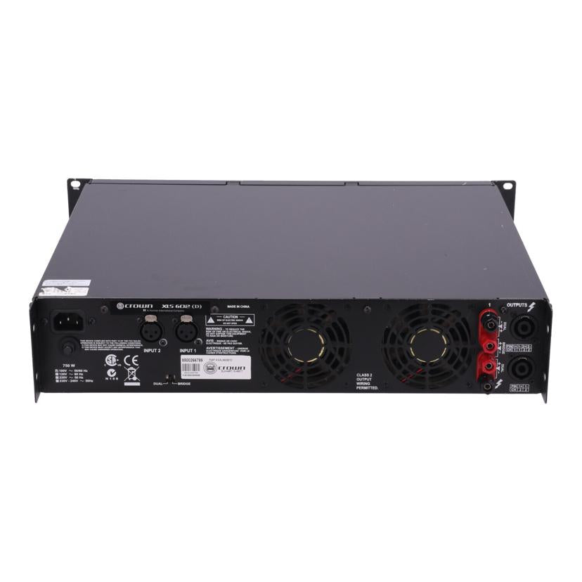 AMCRON アムクロン /PA パワーアンプ/XLS 602//8500266799/Bランク/64