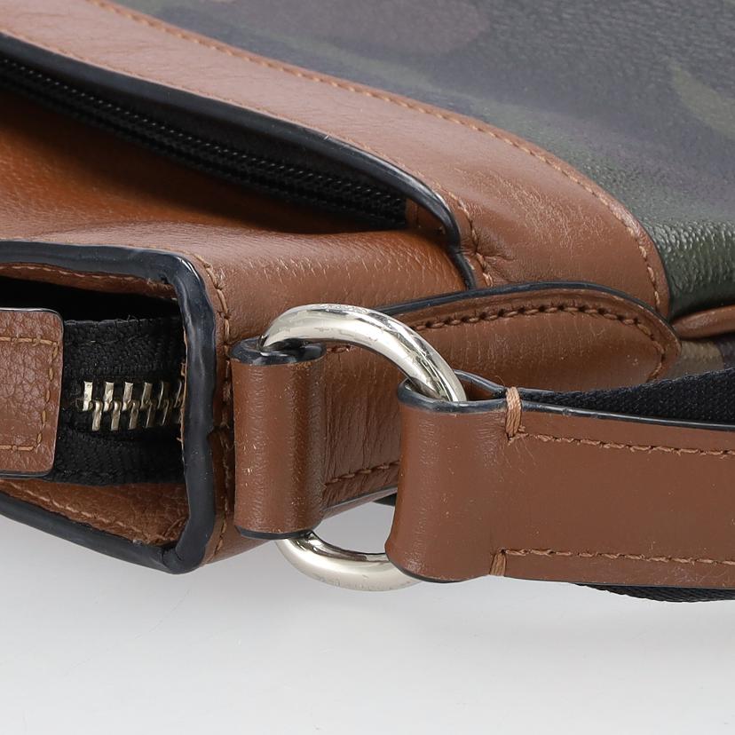 COACH コーチ/プリンテッドチャールズ/ショルダーバッグ/グリーンカモフラージュ/F55070//D16**/ABランク/18