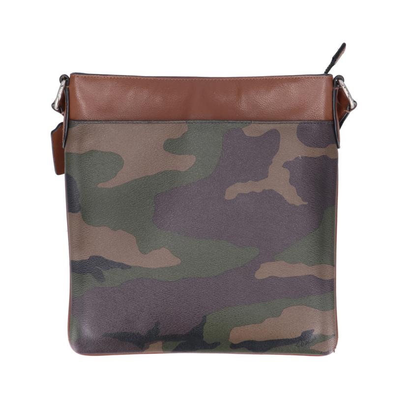 COACH コーチ/プリンテッドチャールズ/ショルダーバッグ/グリーンカモフラージュ/F55070//D16**/ABランク/18