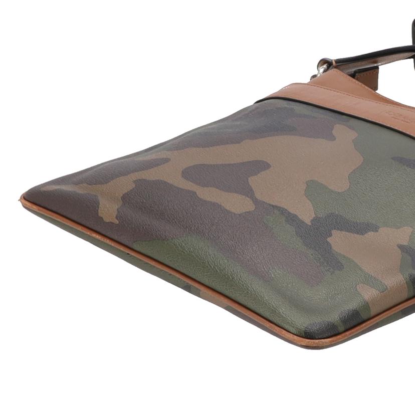 COACH コーチ/プリンテッドチャールズ/ショルダーバッグ/グリーンカモフラージュ/F55070//D16**/ABランク/18