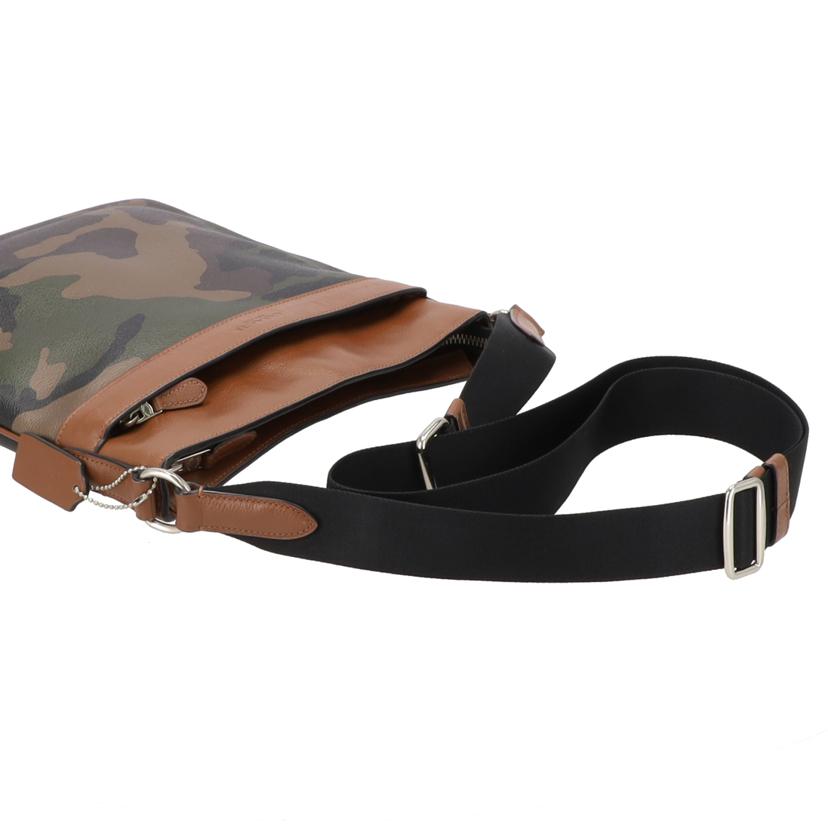 COACH コーチ/プリンテッドチャールズ/ショルダーバッグ/グリーンカモフラージュ/F55070//D16**/ABランク/18