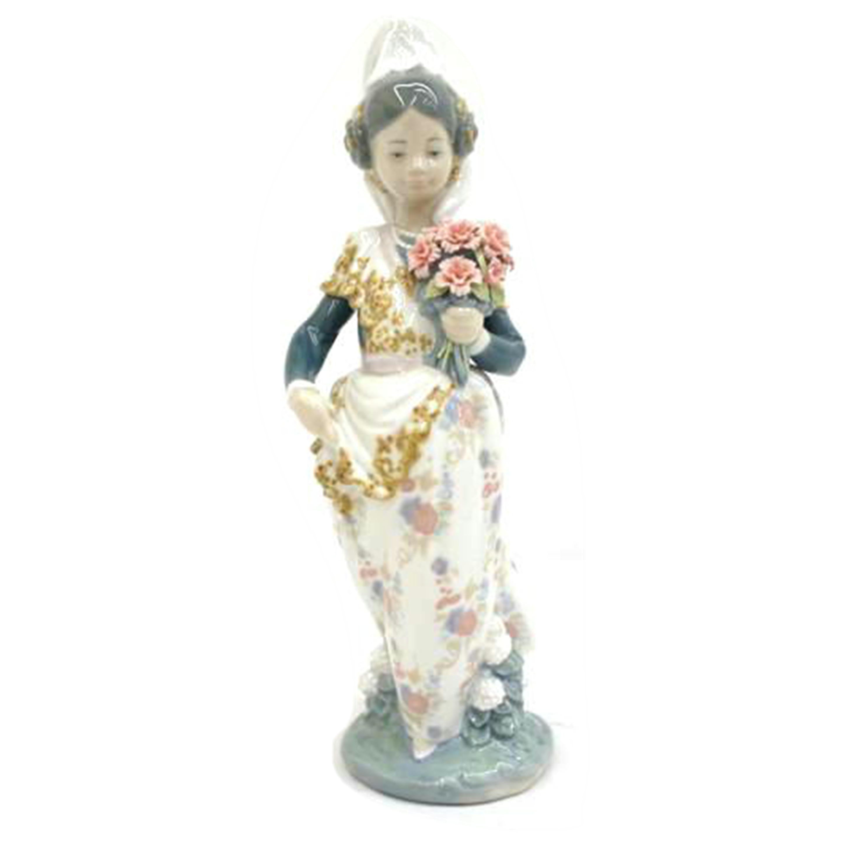 LLADRO リヤドロ/バレンシアの少女/陶器人形/1304//ABランク/05