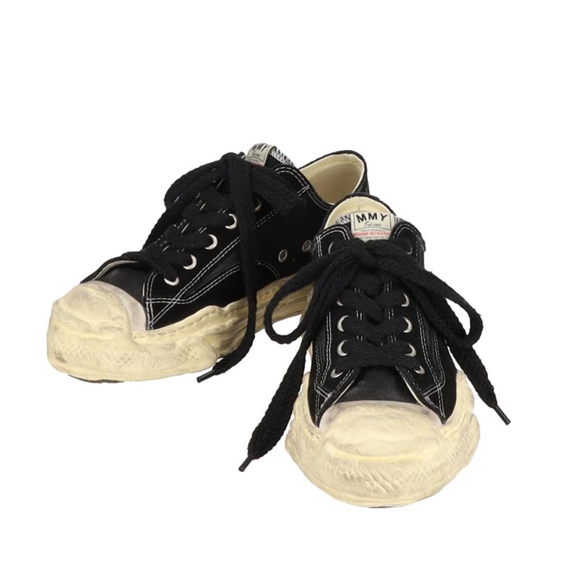 MIHARA YASUHIRO メゾンミハラヤスヒロ/ハンクロー/ミックスマテリアルダメージ加工スニーカー/A10FW715//サイズ:44/Aランク/91