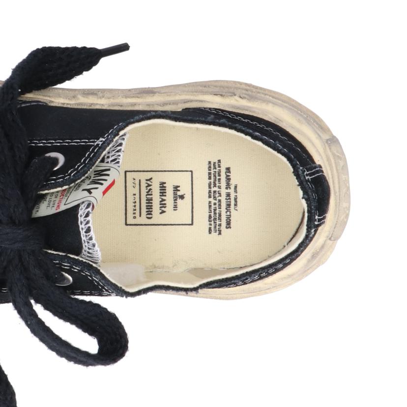 MIHARA YASUHIRO メゾンミハラヤスヒロ/ハンクロー/ミックスマテリアルダメージ加工スニーカー/A10FW715//サイズ:44/Aランク/91