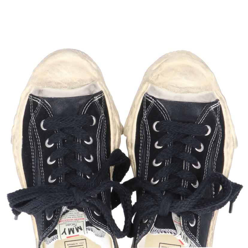 MIHARA YASUHIRO メゾンミハラヤスヒロ/ハンクロー/ミックスマテリアルダメージ加工スニーカー/A10FW715//サイズ:44/Aランク/91