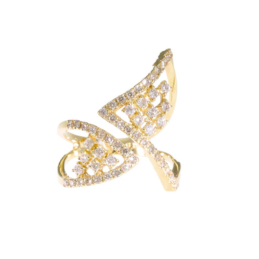 / K10ダイヤリング0.50ct//Aランク/81