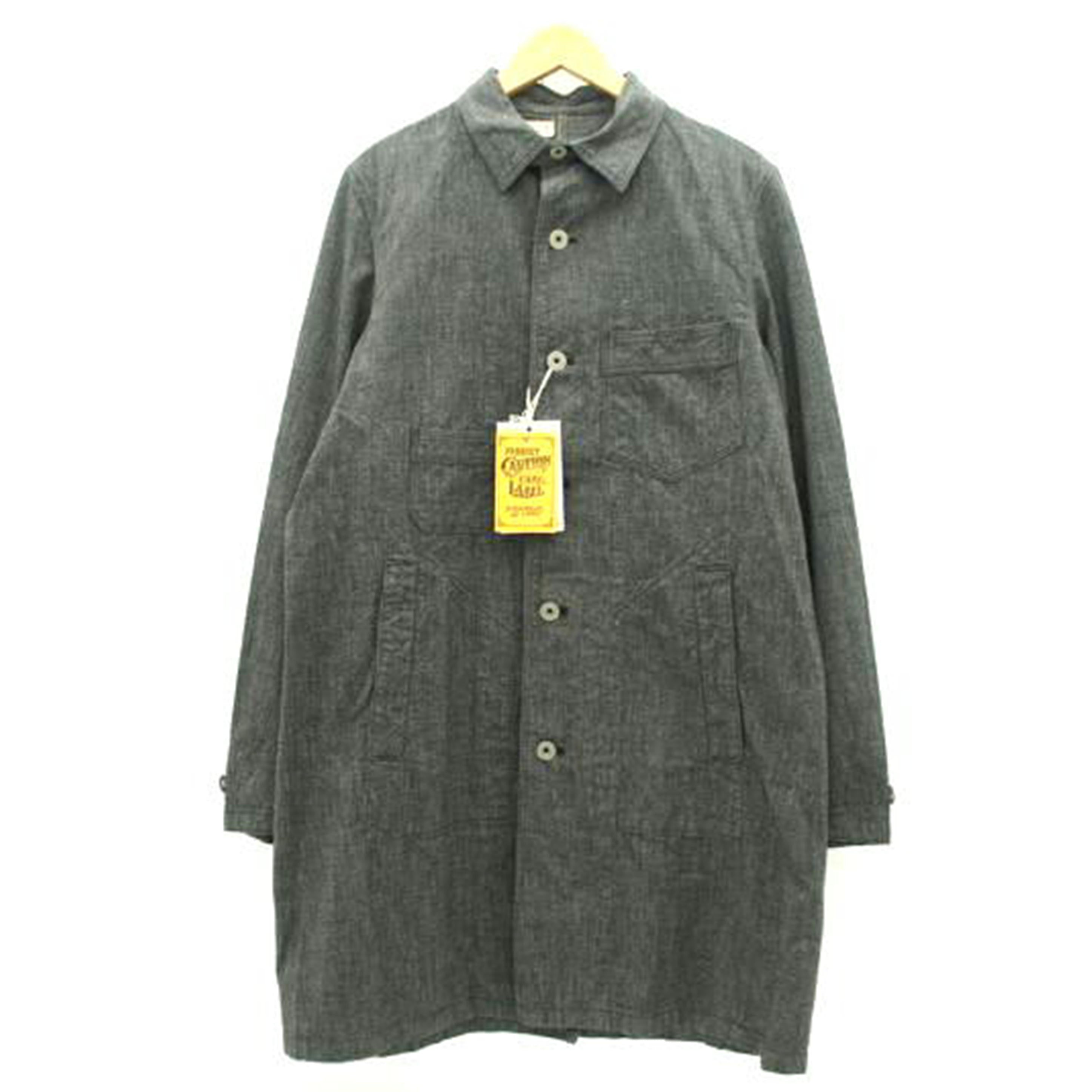 FREEWHEELERS&CO. フリーホイーラーズ/ボールドウィン ワークコート/ブラックペッパーシャンブレー/2221011//0522/Sランク/19