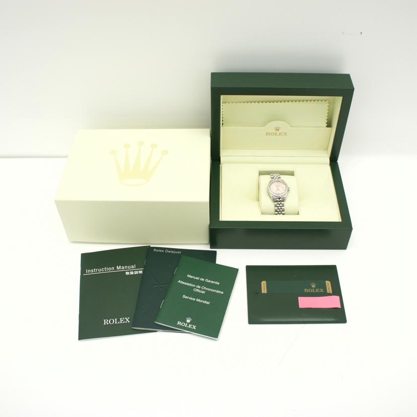 ROLEX ロレックス/デイジャスト/10P&ベゼルダイヤ/ランダム番/自動巻き/179384G//872*****/Aランク/81