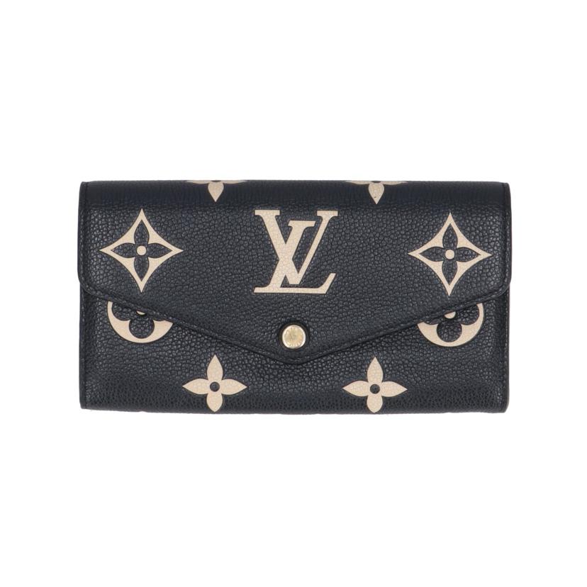 LOUIS VUITTON ルイヴィトン/ポルトフォイユ・サラ/バイカラーモノグラムアンプラント/M80496//RFI*/BCランク/94