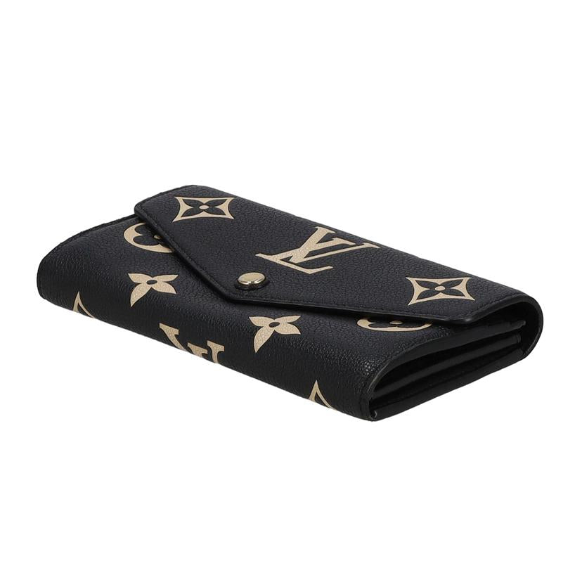 LOUIS VUITTON ルイヴィトン/ポルトフォイユ・サラ/バイカラーモノグラムアンプラント/M80496//RFI*/BCランク/94