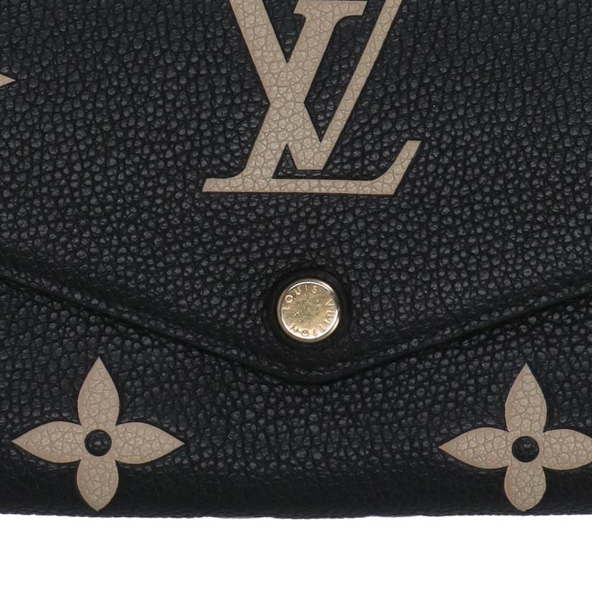 LOUIS VUITTON ルイヴィトン/ポルトフォイユ・サラ/バイカラーモノグラムアンプラント/M80496//RFI*/BCランク/94