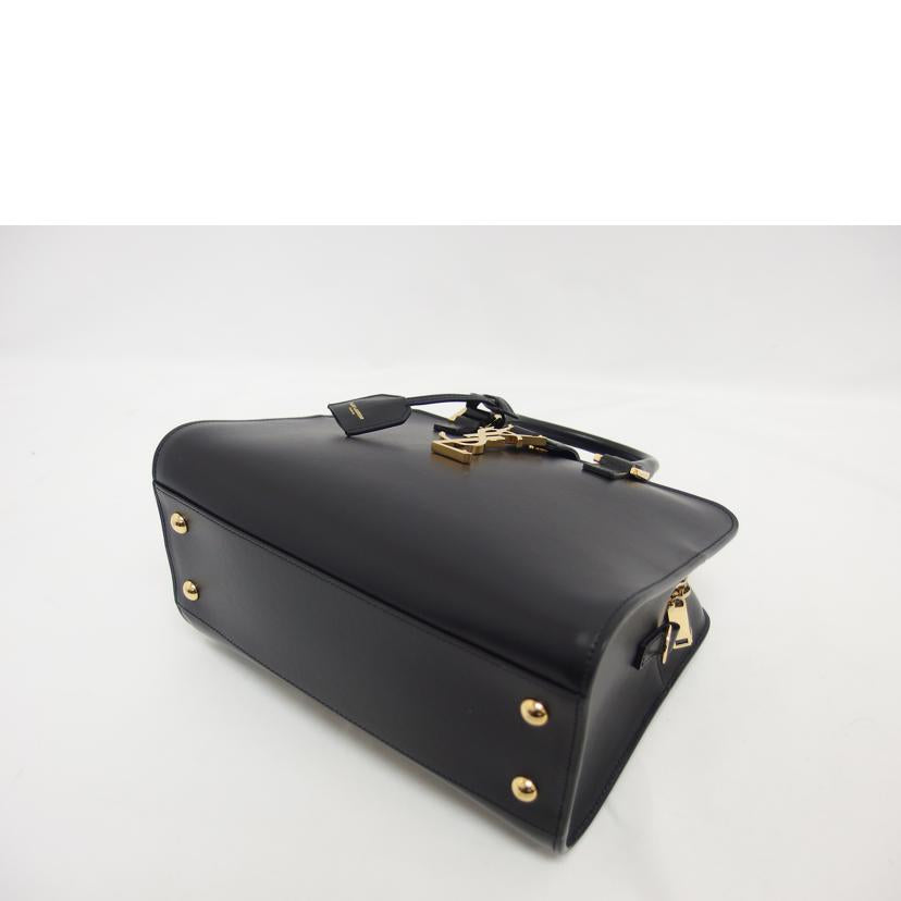 SAINT LAURENT サンローラン/ベイビーカバス 2wayショルダー/ブラック/ARS568853V//062*/Aランク/04