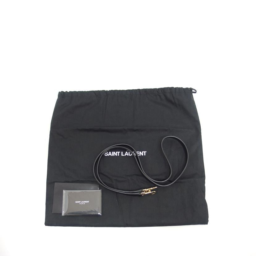 SAINT LAURENT サンローラン/ベイビーカバス 2wayショルダー/ブラック/ARS568853V//062*/Aランク/04