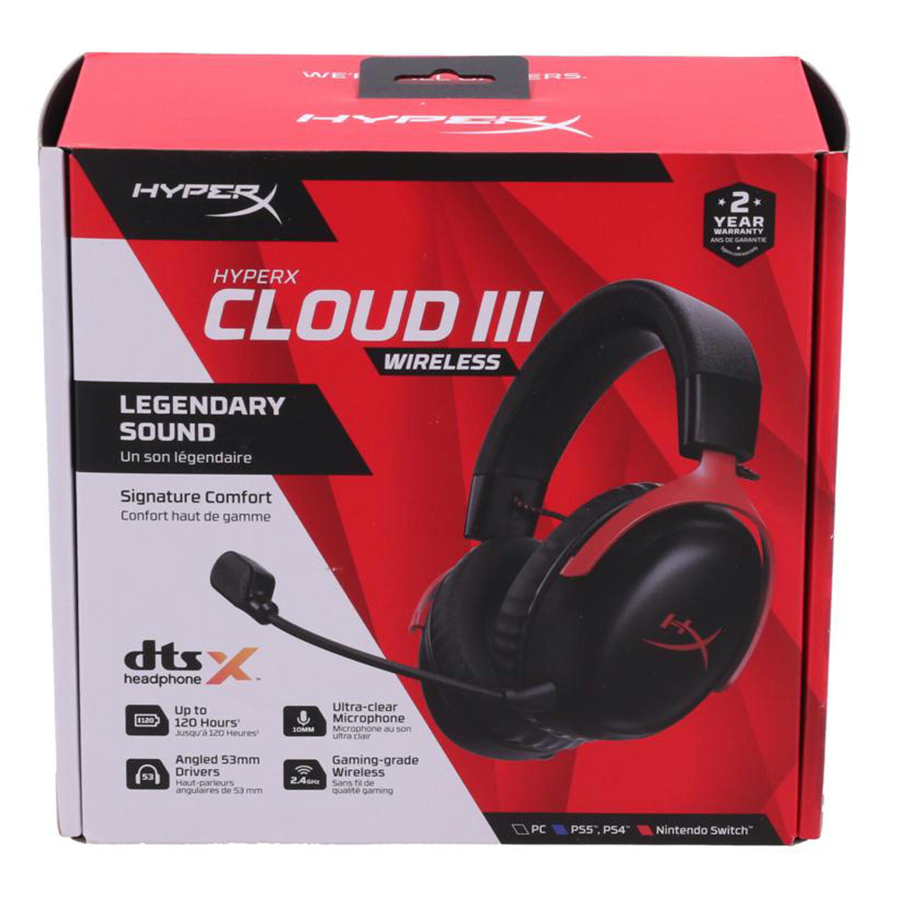 HyperX ハイパーエックス /ゲーミングヘッドセット/Cloud III Wireless//C1W3520SYZ/Sランク/67