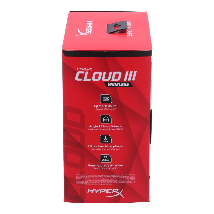 HyperX ハイパーエックス /ゲーミングヘッドセット/Cloud III Wireless//C1W3520SYZ/Sランク/67