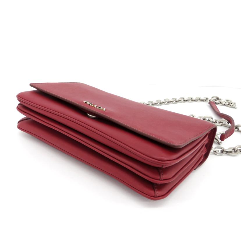 PRADA PRADA/シティカーフチェーンショルダー/1BD009//ABランク/75
