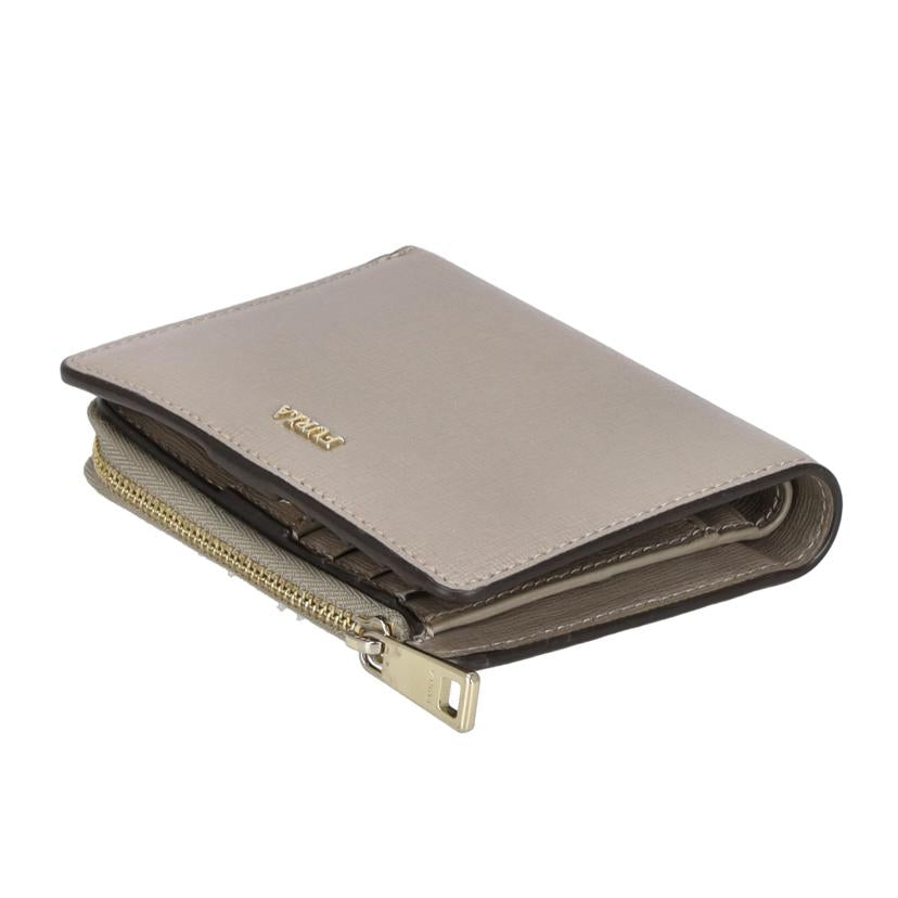 FURLA フルラ/L字ジップ/二つ折りコンパクト財布/グレー//ABランク/18