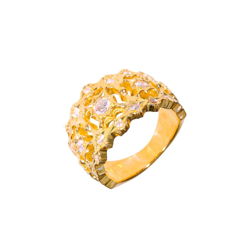 /◎K18ダイヤリング0.51ct #11.5//Aランク/59