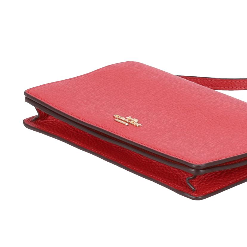 COACH/ペブルドレザーショルダーウォレット/F30256//L19**/Aランク/22