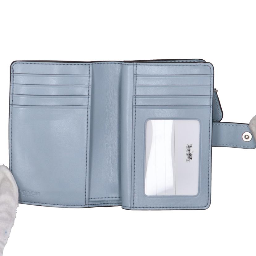 COACH/シグネチャーミディアムコーナージップウォレット/F23553//K19**/Aランク/22