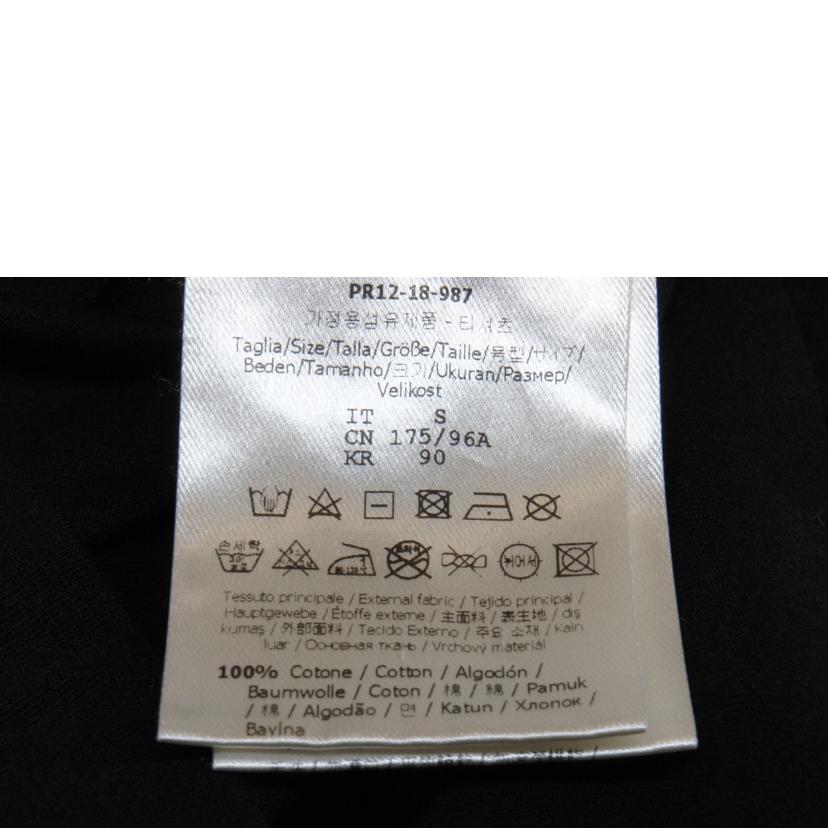 FENDI フェンディ/FFフェルトロゴTシャツブラック//ABランク/92