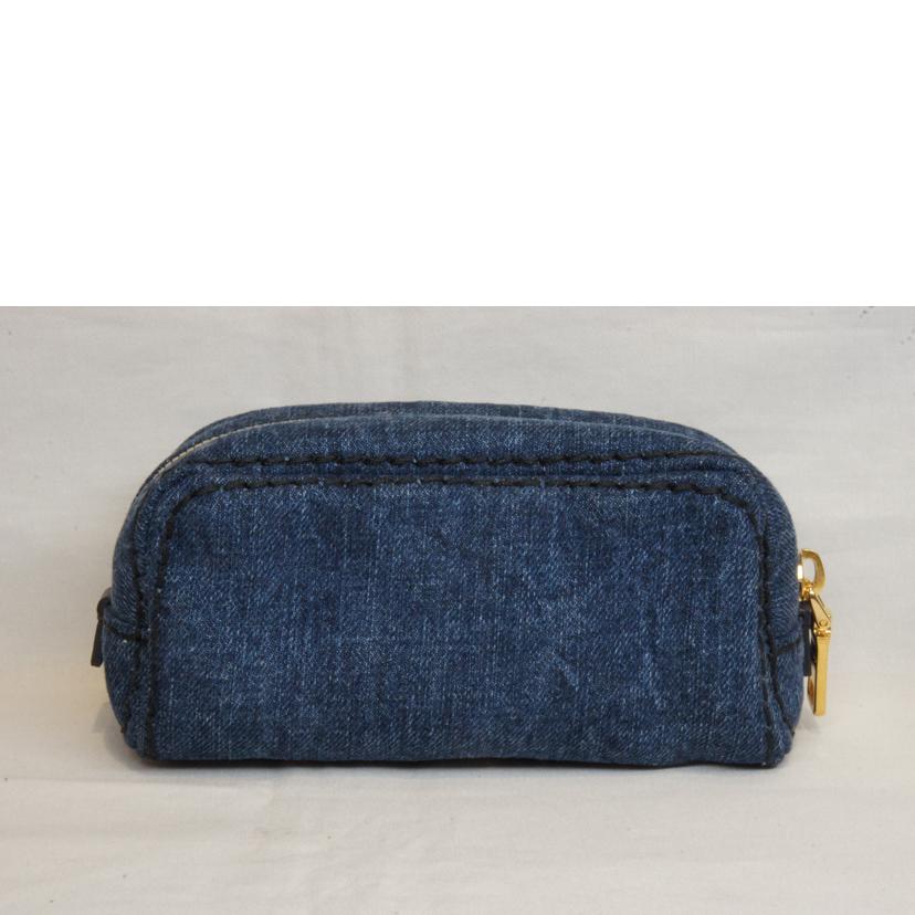 PRADA プラダ/デニム地ポーチ/1N0175//42/Aランク/92