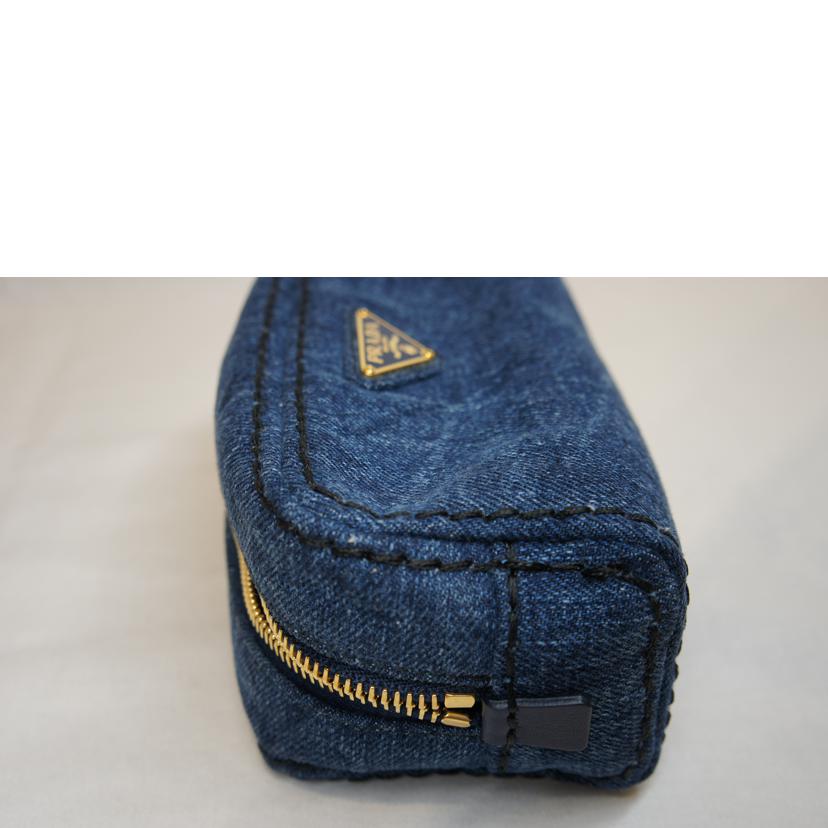 PRADA プラダ/デニム地ポーチ/1N0175//42/Aランク/92
