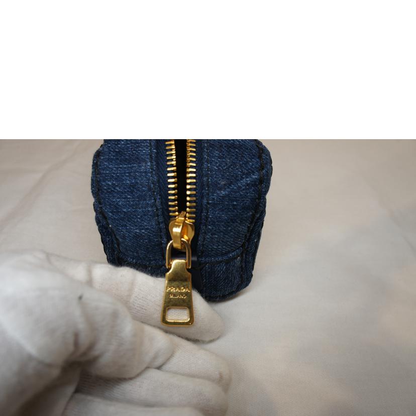 PRADA プラダ/デニム地ポーチ/1N0175//42/Aランク/92