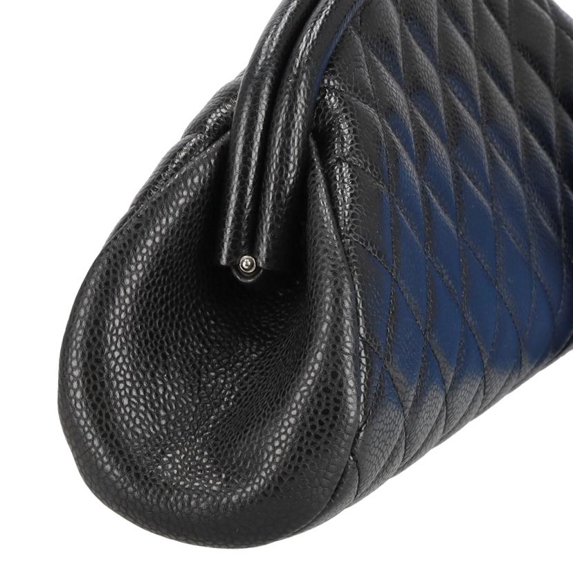 CHANEL シャネル/ココマークキャビアスキンクラッチバッグ//191*****/Aランク/75