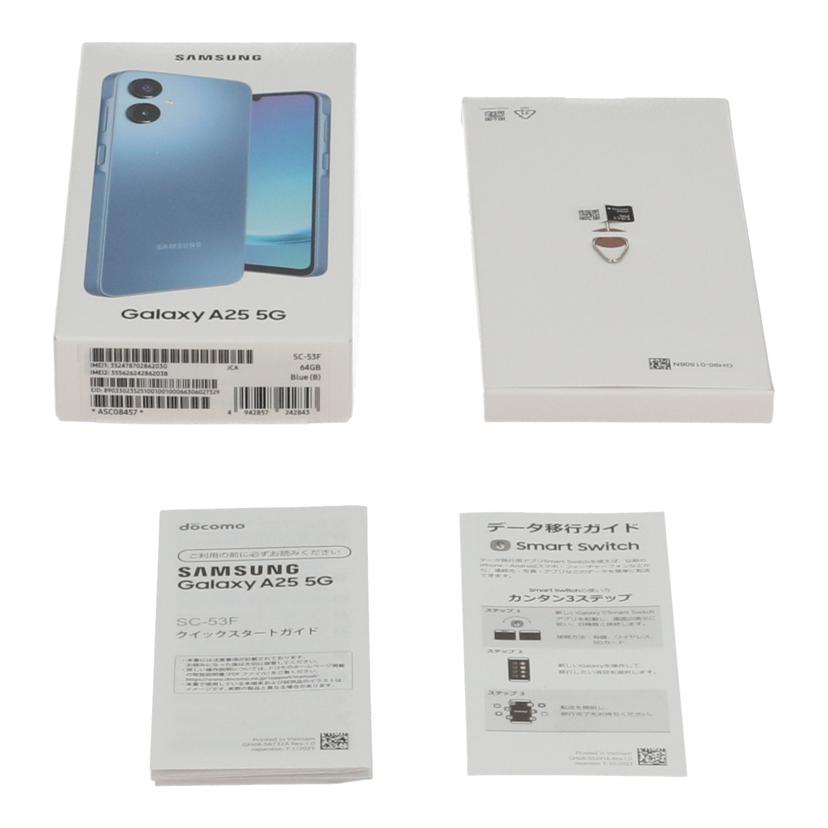 SAMSUNG docomo サムスン /スマートフォン/GALAXY A25 5G 64GB/SC-53F//RFGL30SRTXK/Aランク/67