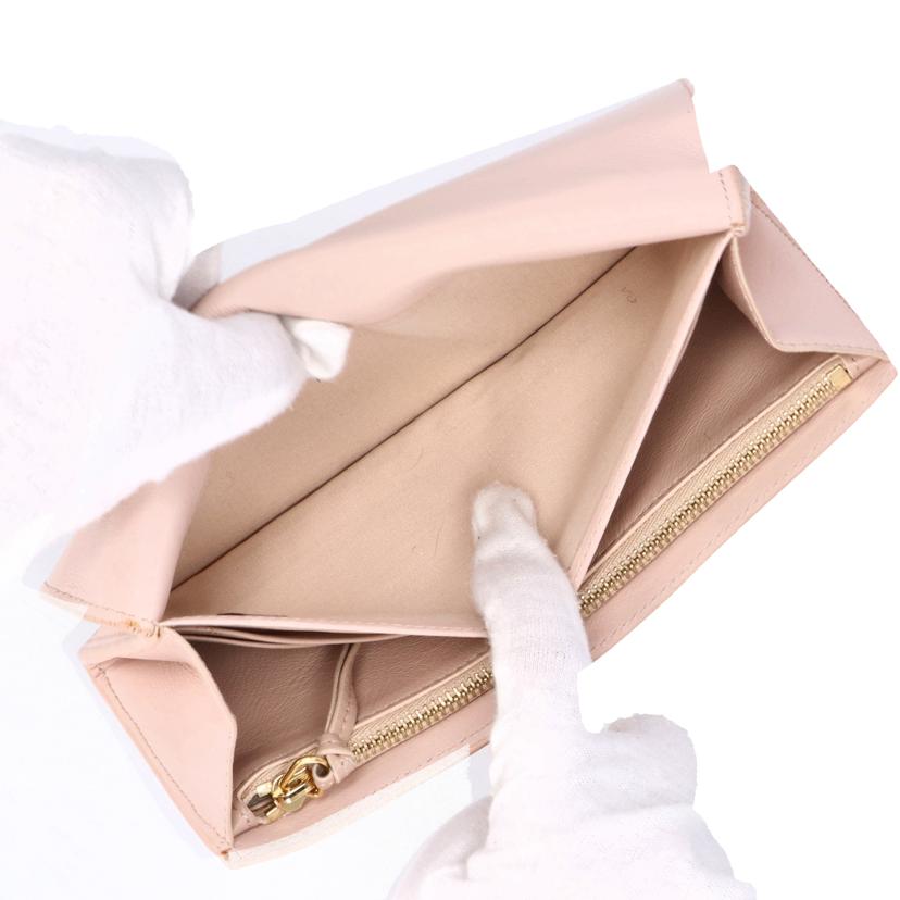 chloe クロエ/リトルホース/二つ折り長財布/ピンク//02-********/Bランク/18