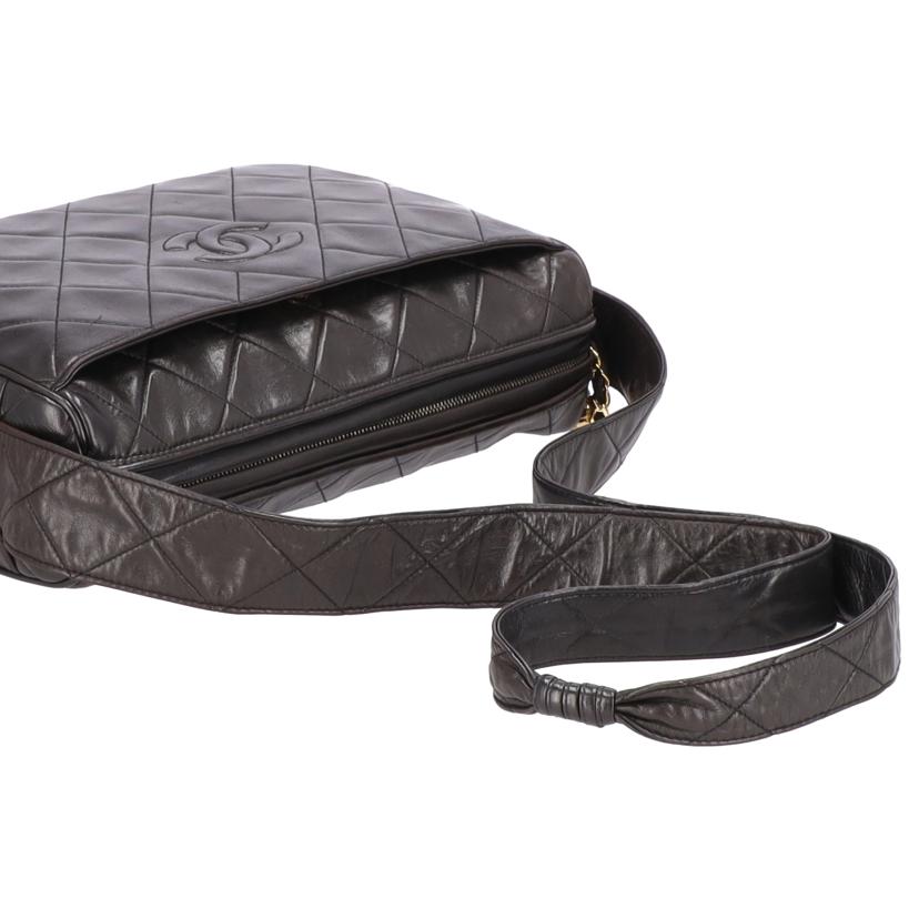 CHANEL シャネル/ラムスキンマトラッセショルダ-//317****/Bランク/93