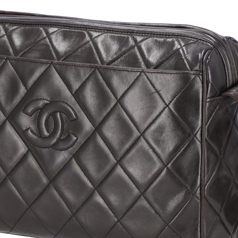 CHANEL シャネル/ラムスキンマトラッセショルダ-//317****/Bランク/93