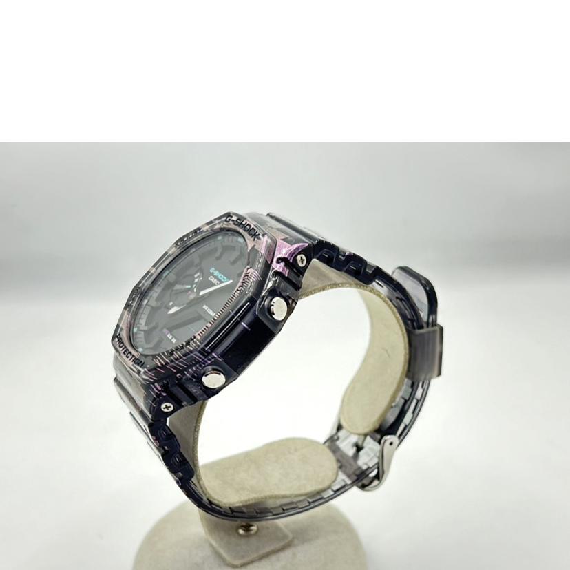 CASIO カシオ/G-SHOCK/アナデジ/スケルトンベルト/クォーツ/GA-2100NN-1ADR//ABランク/75